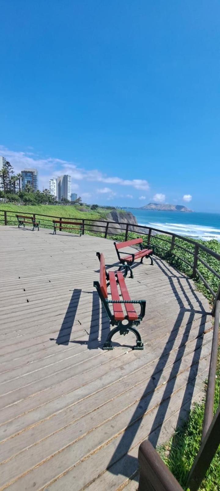 Lindo Depa Frente Al Mar Miraflores Buena Vista Con Piscina Appartement *